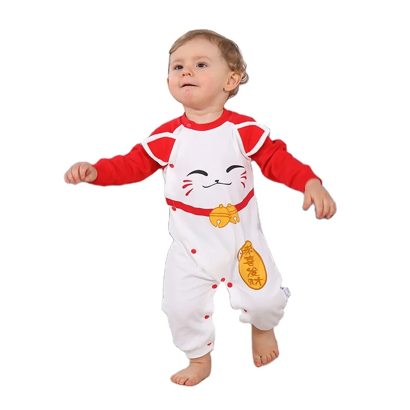 

Baby autumn clothes for men and women baby one-piece long-sleeved cotton romper
