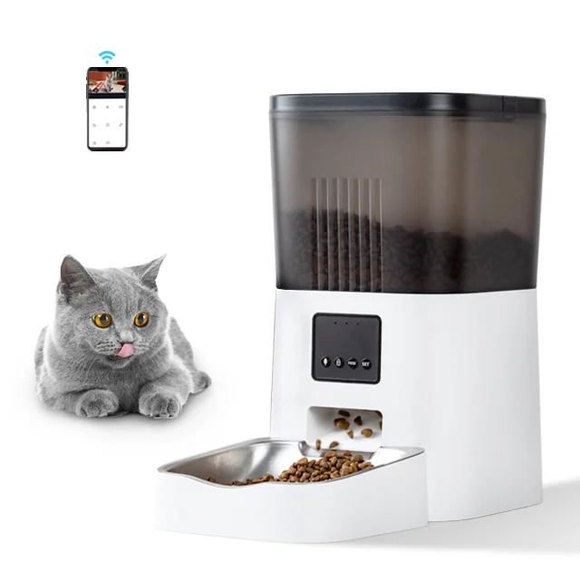 

Auto Electric Dog Timer Smart Tuya App Pet Feeder Large Wifi Automatic 4L Dog Cat Pet Food Feeder Tuya For Cat Pet Dogs