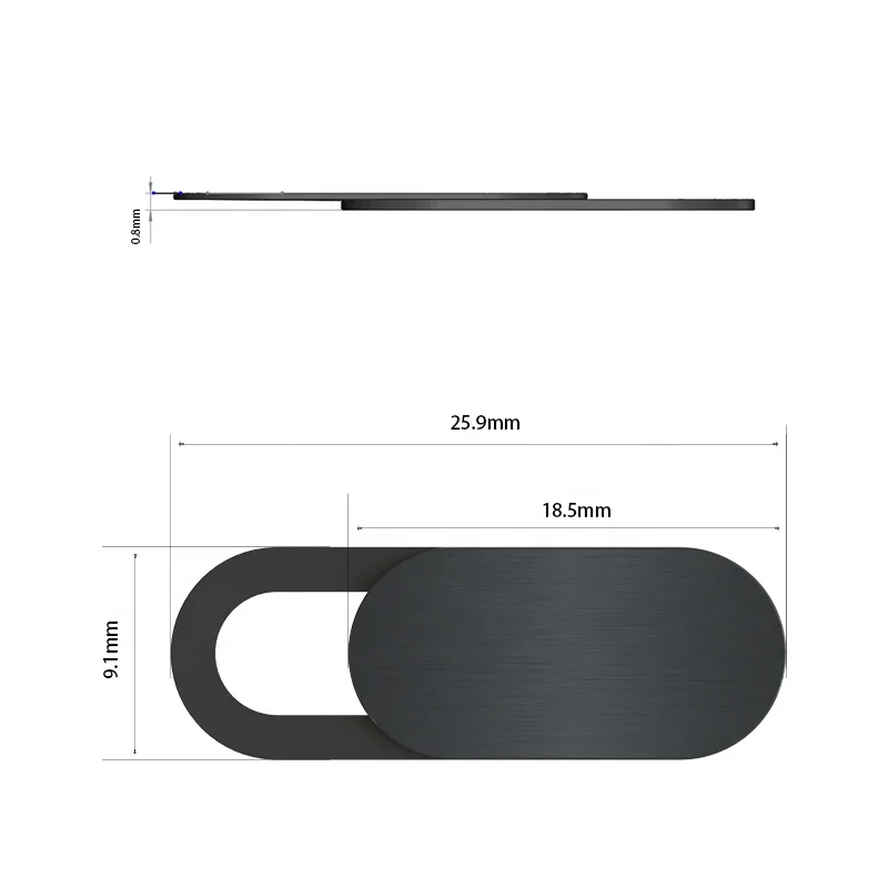
security camera cover branded logo webcam cover for laptops/computer/cellphone 