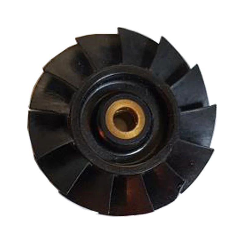 Plastic Fan Blade Injection Mold Small Plastic Overlap Wings Peek