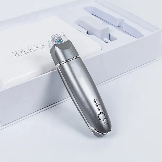 

2022 Trending products new micro-current eye care massager ems microcurrent face lift home use, Silver