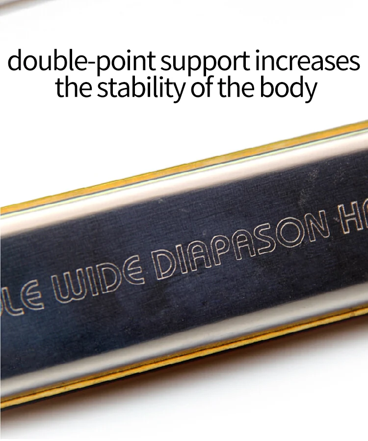 Swan SW28-2 28 Holes Harmonica With Case Ckey