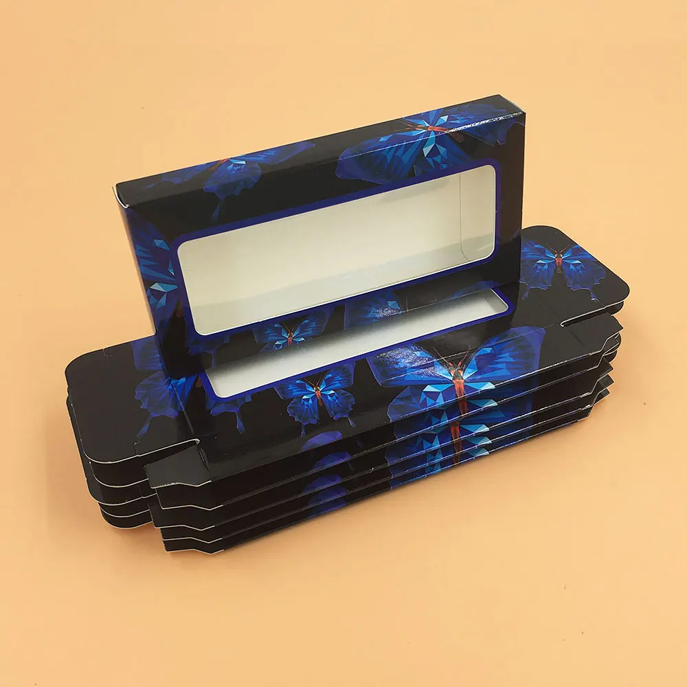 

2021 New Arrival Eyelash Packaging Box Private Label Custom Butterfly Eyelash Packaging Box, Custom color