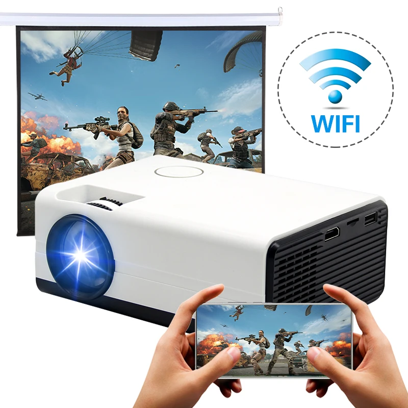 

Handheld 5000 Lumens Lcd Projector Cheap Android Mini Led 4K Beamer Android Tv Projecteur Ultra Mini Portable Full Hd Projector