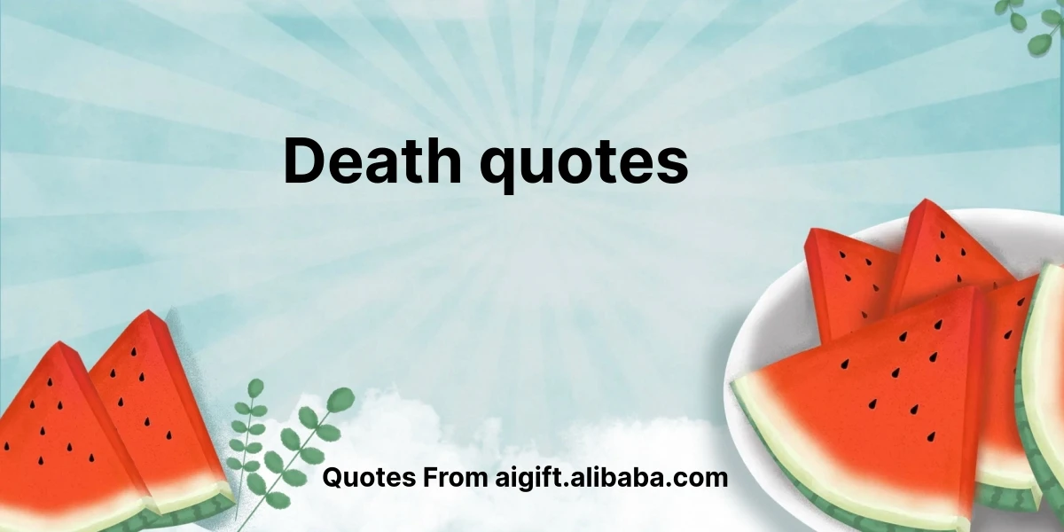 death quotes