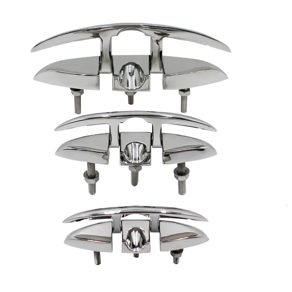 可折叠 cleat 不锈钢 ateel 316 船用游艇船用五金配件