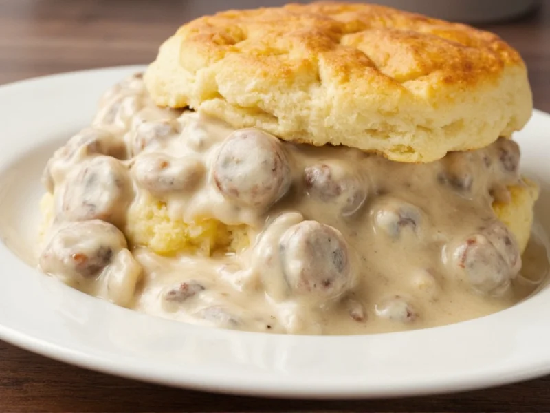 Classic Sausage Biscuits and Gravy Recipe: Southern Comfort Food