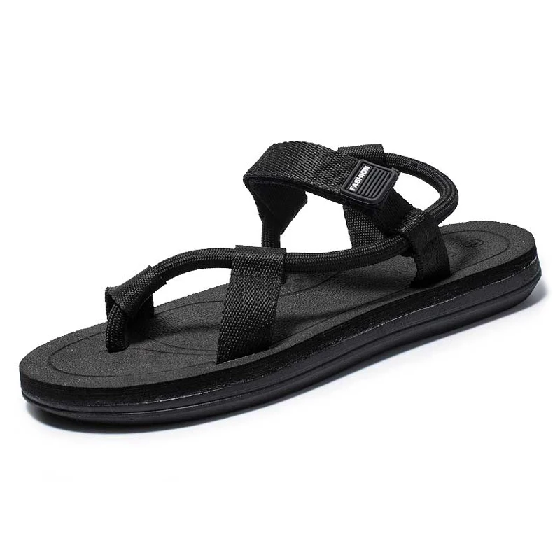 Wholesale Outdoor Men's Sandals Fashion Beach Shoes Breathable Strap slippers for Men Cheap Sandal Shoe