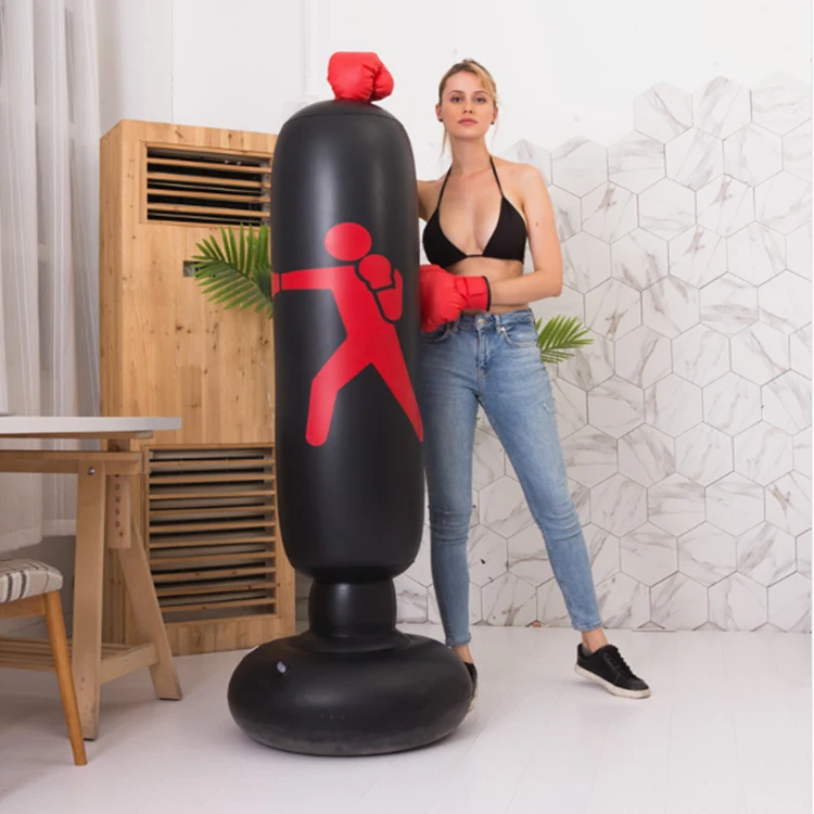 Hot Sale Inflatable Water Free Standing Punching Bag Kick Boxing