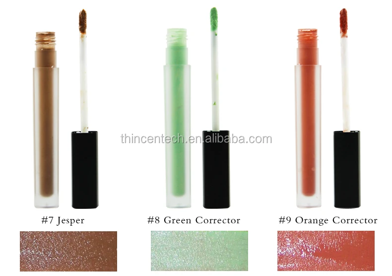 Coverage Concealer Makeup 9 Color Waterproof Private Label Liquid Concealer