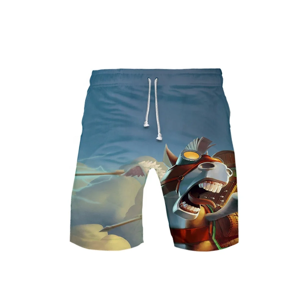 

New Designs top sale 3d printed men's auto chess short wholesale stock no moq printed autochess short supplier from China, Customized colors