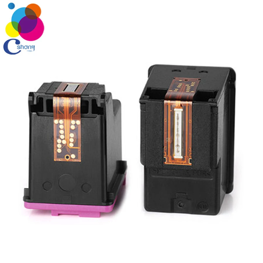 Black Tri Color Premium Genuine Original For Hp 63 63xl Refill Ink