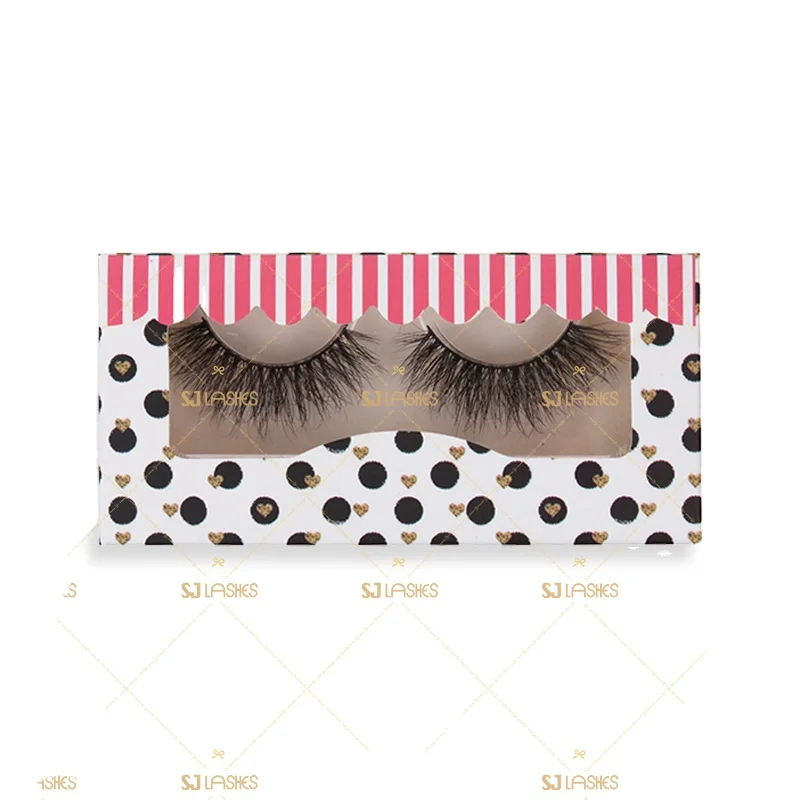 

Customizable Logo Lash Boxes Supplier Christmas Sale 3D Mink Lashes Private Label Lash Box