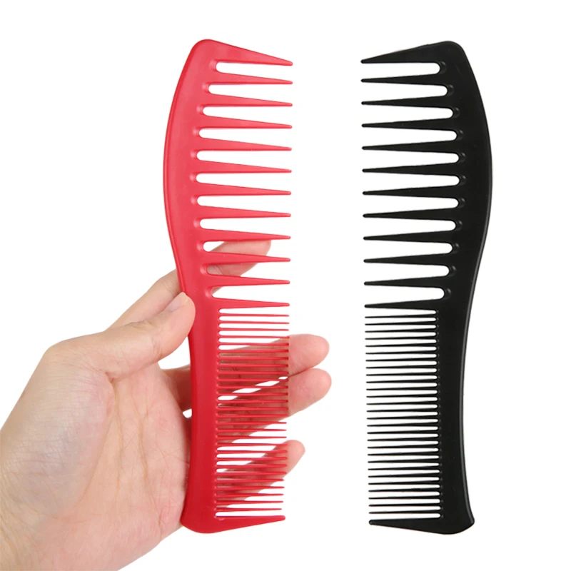 

Wide-tooth comb, household haircut comb, double-sided comb, simple and fashionable