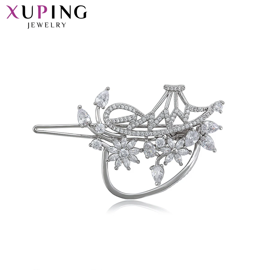 

A00912290 xuping jewelry fashion platinum plated elegant crystal hair accessories