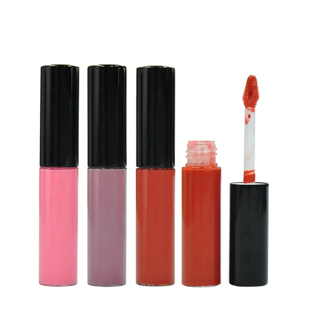 
No Brand wholesale vegan matte lipgloss private label glossy lipgloss organic clear nude lip gloss 