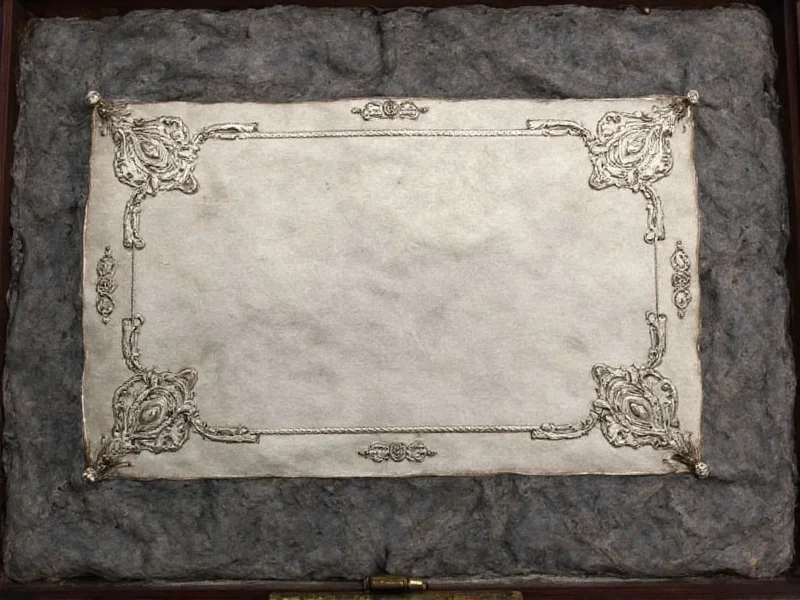 Proper silver storage in anti-tarnish cloth