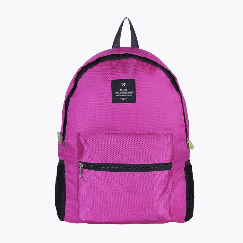 

Multi pocket polyester backpack bags unisex student casual printed school backpack bag