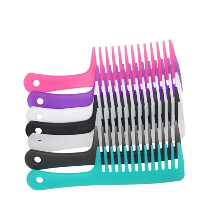 Private Label Detangling Antistatic Large Wide Tooth Comb,Custom Shower