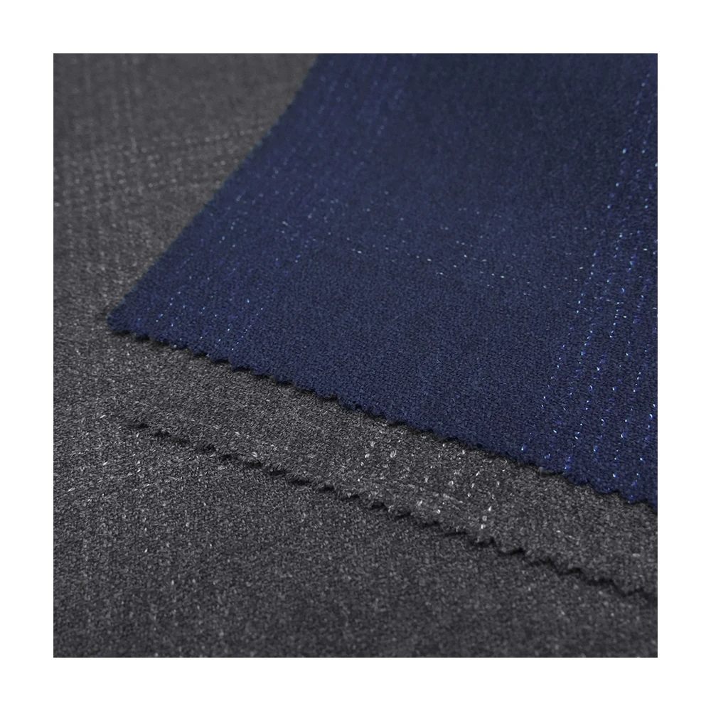 2026 Luxury Italian Worsted Merino Wool Suiting Fabric Organic Yarn Dyed CHECKS Pattern for Men's Jackets in Stock