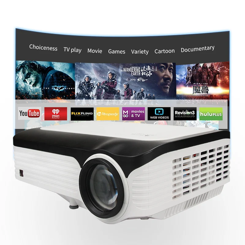 

Smart Android Full Hd Led Projector 4K Home Theatre Home Cinema