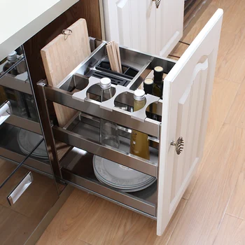 Modern Stainless Steel Kitchen Drawer Basket Buy Kitchen Cabinet