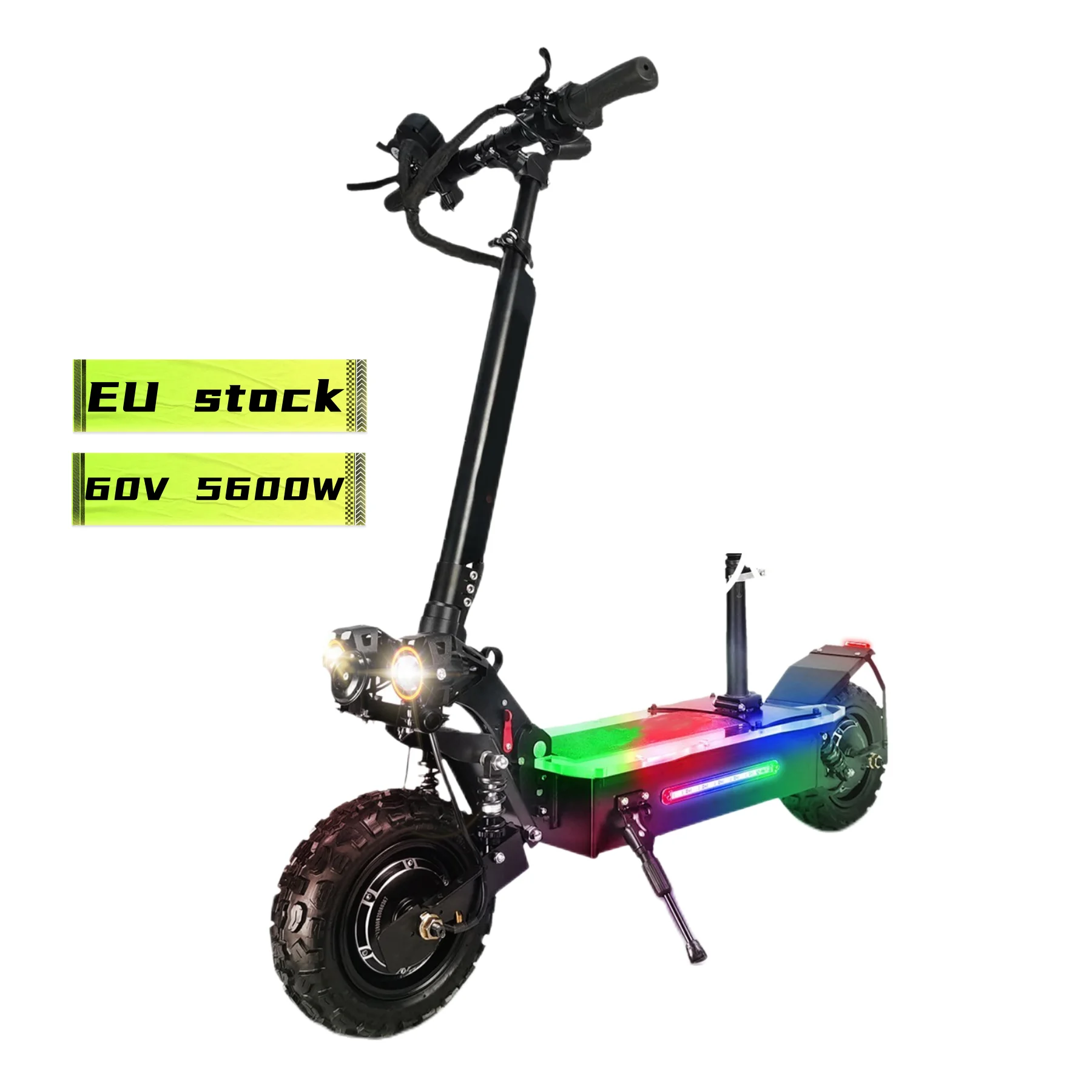 

11inch Off Road tire Electric Scooter 80km/h high speed 80km range 60V 27Ah 5600W dual Motors Electric Scooter adult