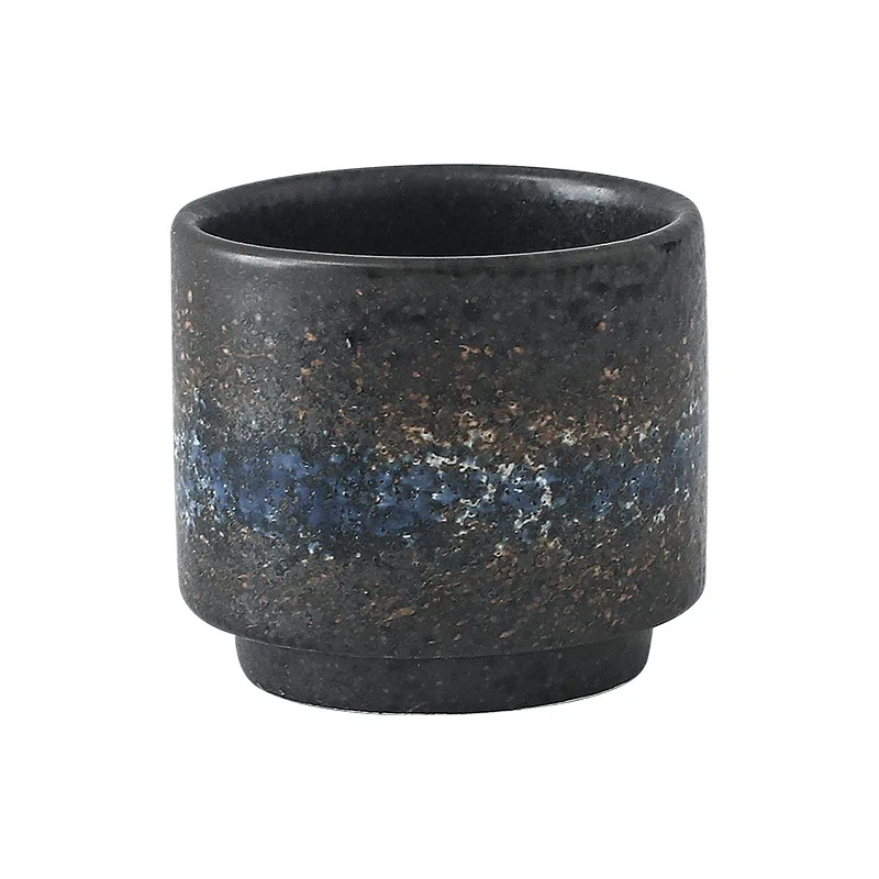 

Custom Engraved Ceramic Coffee Cup Japanese Style Stackable Coffee Mug, As picture