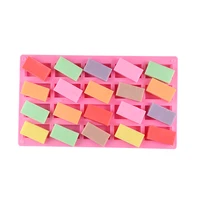 

Special Mould for Disposable Soap in Hotel,rectangle silicone soap mold,massage silicone soap mold