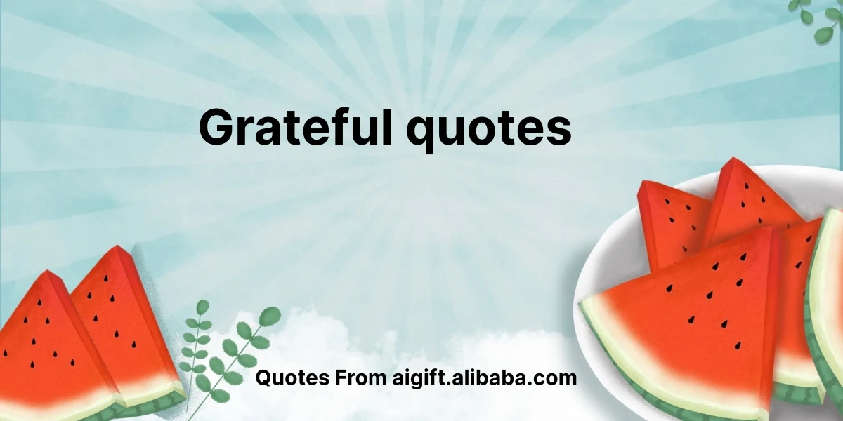 grateful quotes