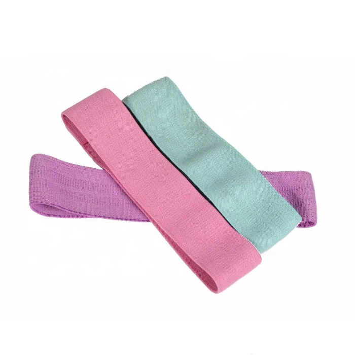 

Wholesale Custom Logo Gym Workout Booty Squat Leg Fabric Resistance Bands, Customized