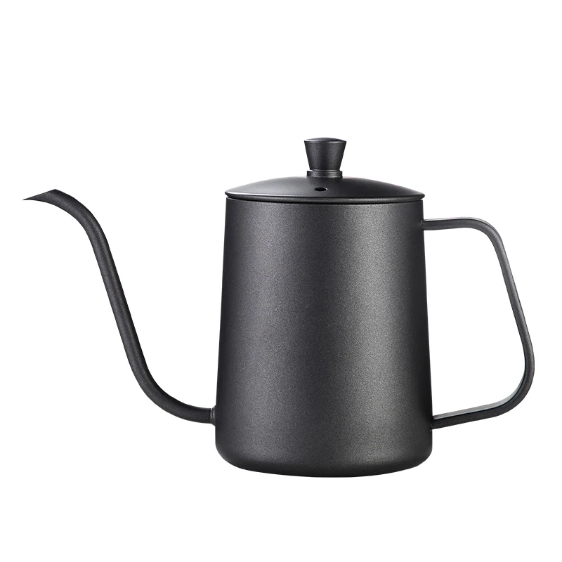 

Tea And Water Pour Over 304 Stainless Steel Maker Drip Espresso Brewing 350ml Coffee Pot Gooseneck Kettle, Noble grey