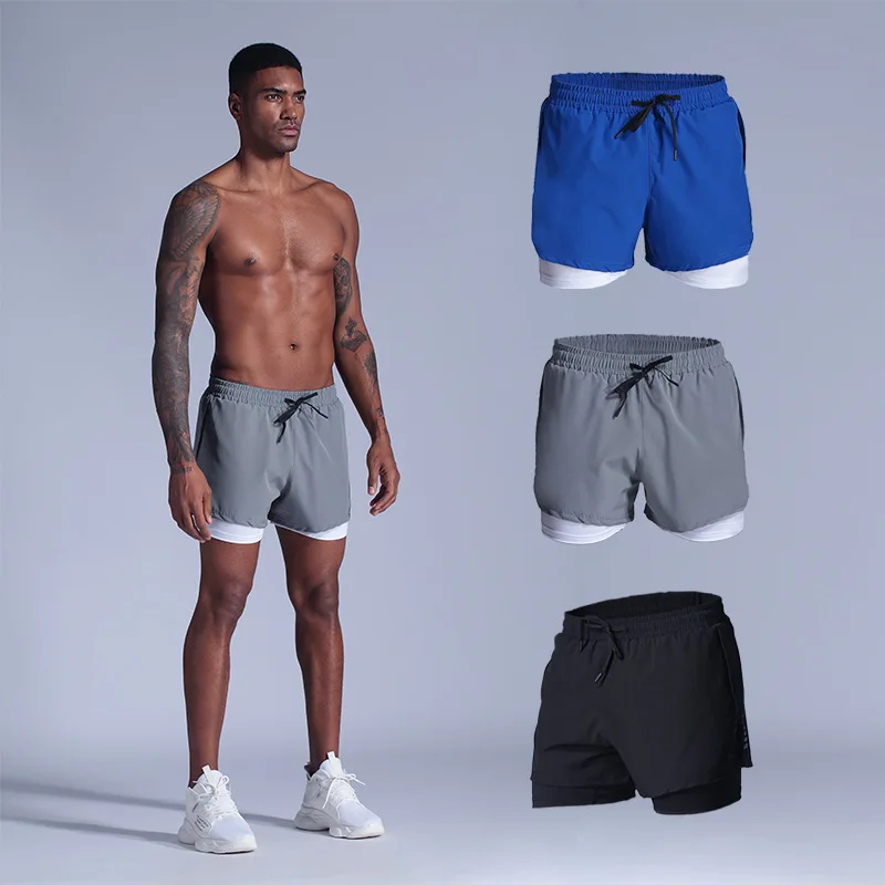 

High Quality Men sport Running Shorts Jogging Fitness Racing Shorts Training Track and field Shorts athletics Short Pants