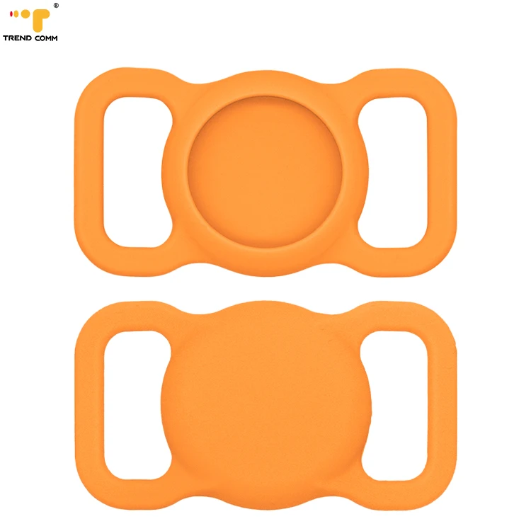 

Amazon Hot Sale Silicone Dog Rope Neck Collar Air Tag Designs Spot For Airtag 2021