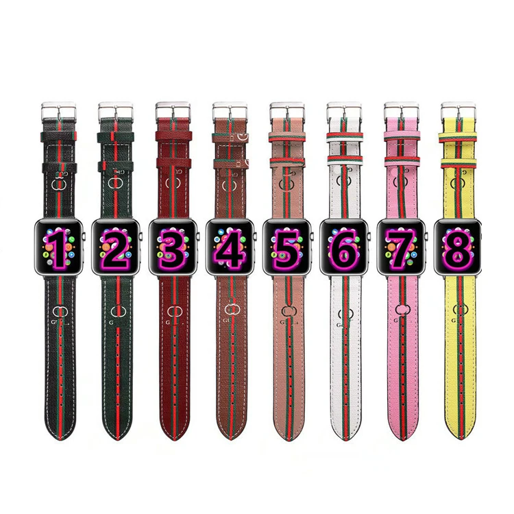 

luxury digital wrist smart leather esigner watch bands luxury, 5 colors