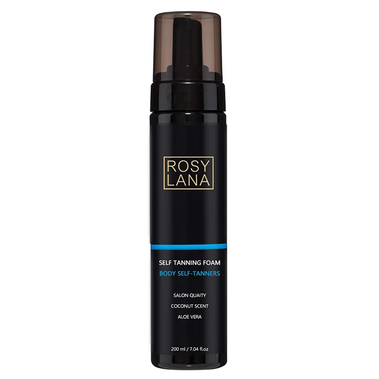 

OEM/ODM Private Label Deep Dark Self Tanning Sun Tanning Foam Self Tanner