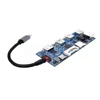 Custom best usb charging hub pcb type c to usb 3.0 circuit board for Medicine