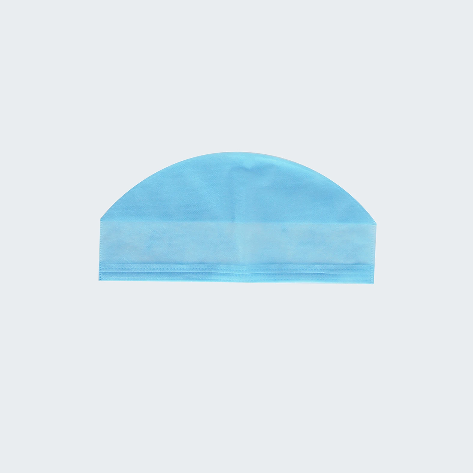 

Machine binding High quality wholesale disposable non woven fabric bouffant surgical cap, Blue