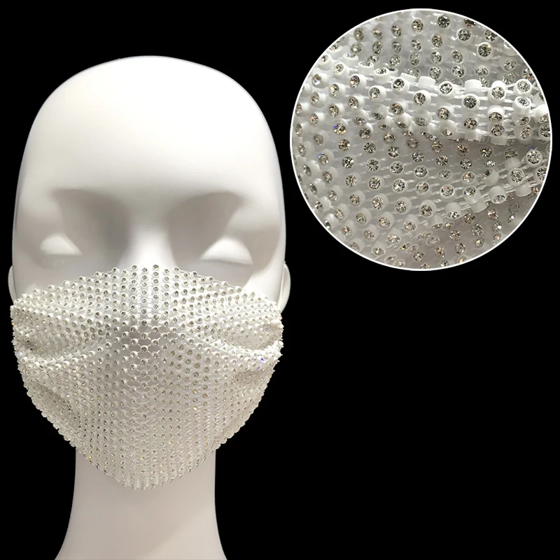 

Stretch Rhinestone Rolls ,Stretch Rhinestone Trimming Mesh From CRYSTAL Face Cover, As picture
