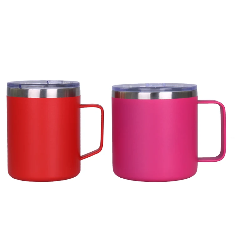 

360 ml Portable Thermal Coffee Mug I Double wall Stainless steel water tumbler Insulated Drink Mug with Lid Leak Proof, Various colors & customized