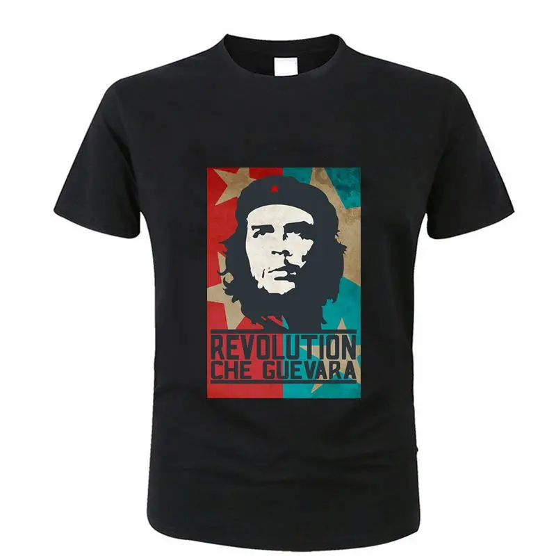 

2021 Design T-Shirt Cotton High Quality Mens Streetwear Custom Che Guevara T Shirt Custom Printing Logo, Picture