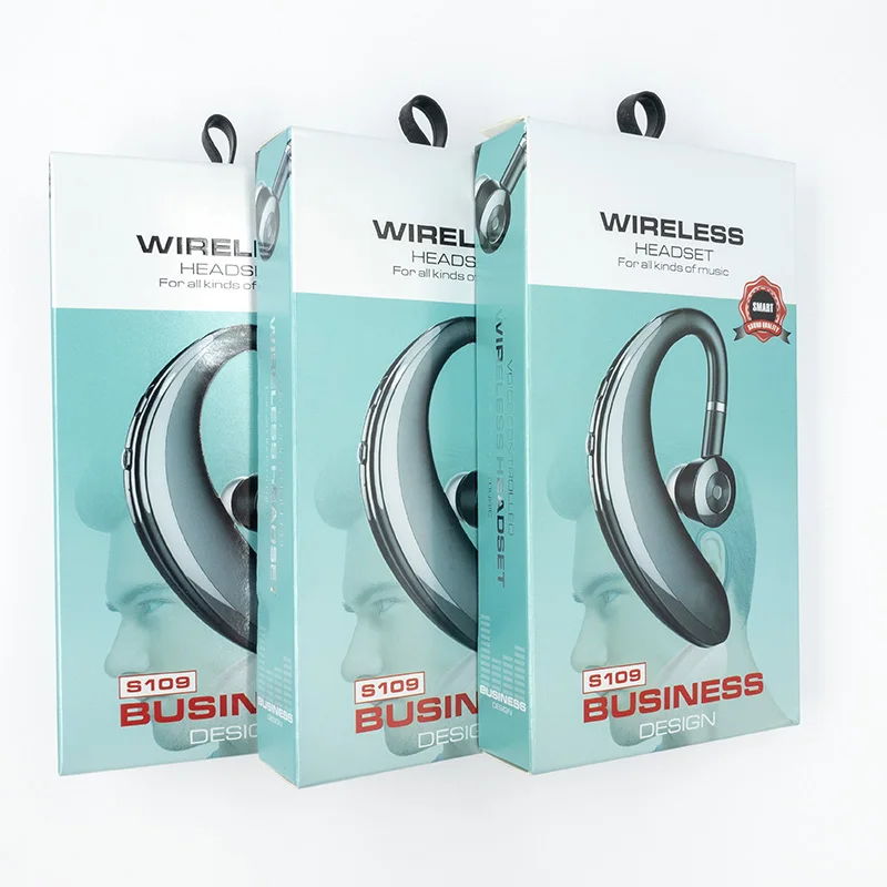 

Hot selling S109 wireless earphone for iphone ios huawei xiaomi samsung fast charging sport earbud for running headphones