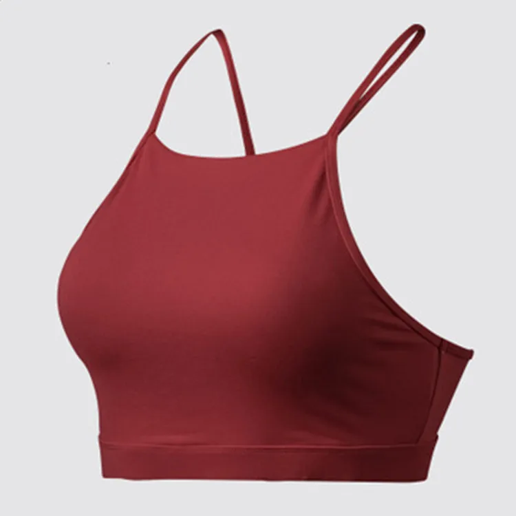 

Sports Bras for Women - High Support Impact Strappy Cross Back Padded Bra for Running Yoga Workout