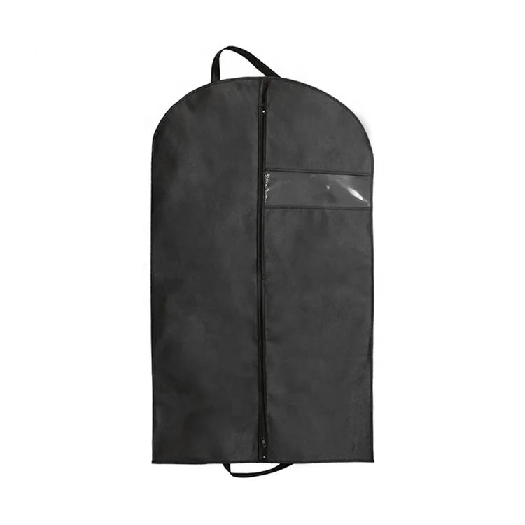 

High Quality Customized Logo Dustproof Clothes Foldable Dress Non Woven Garment Bag Suit Cover Bag, Any color from our color card