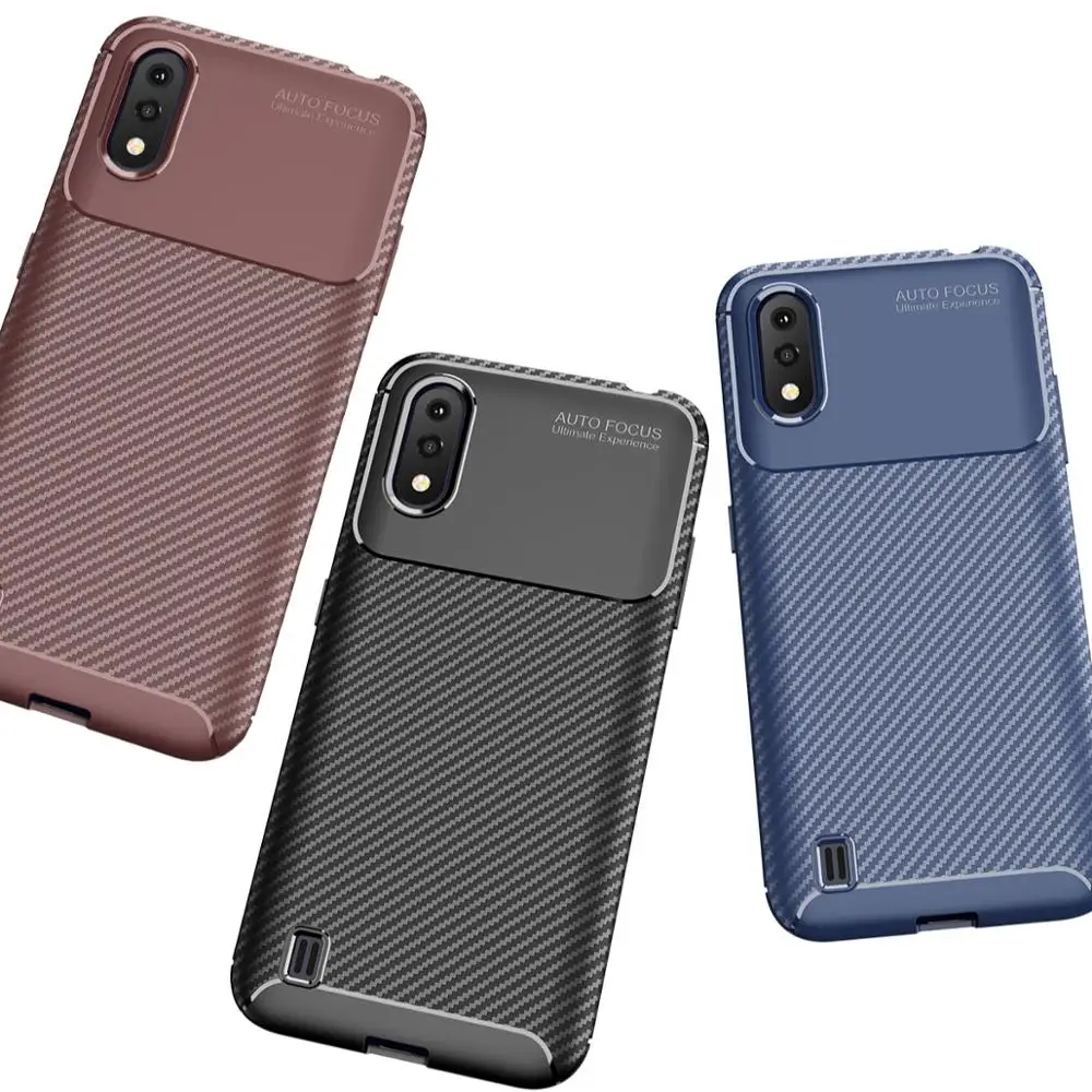 

Super Low Price Carbon Fiber Cell Phone Case Shockproof Soft Cover For Samsung Galaxy A01 S21 Ultra S21 Plus