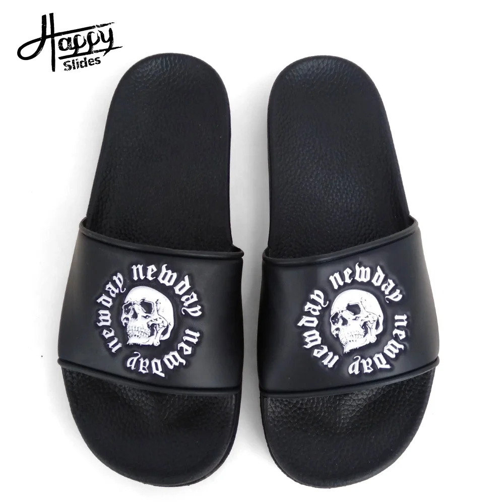 

Wholesale Sandals Custom Slides,Summer Fashion Plastic Slippers Wholesale,Men Pvc Slippers Custom Logo Beach Slide Sandal