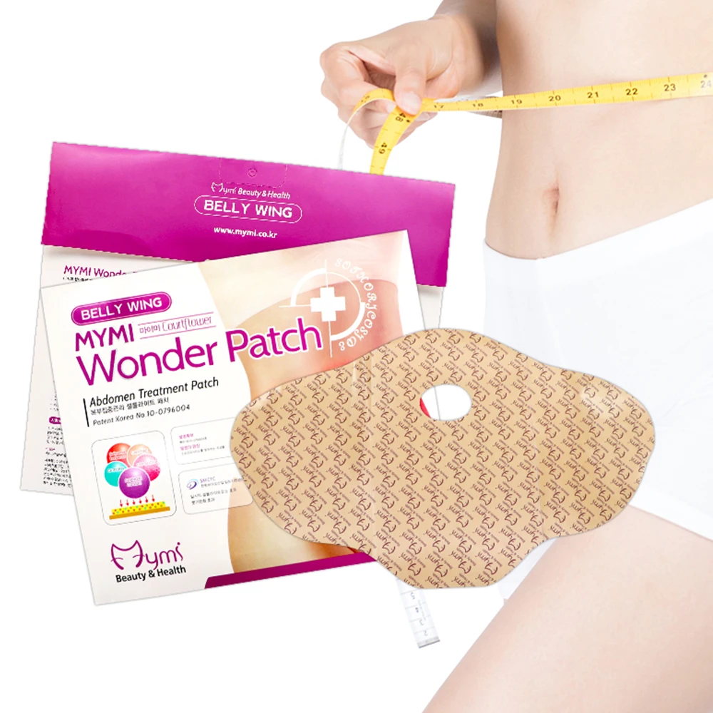 

HANNAI OEM Cheap High Quality Fast Weight Loss Wonder Slim Belly Diet Patch, White,black