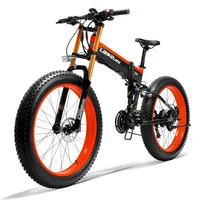 

Super Quality LANKELEISI 26" inch Fat Tire 1000W Electric Bike 1000W Electric Bicycle with 48V 13AH Panasoni'c Lithium Battery
