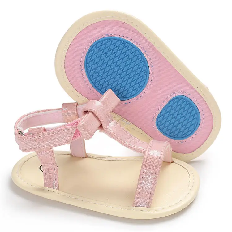 

Concise style t-strap soft-sole 0-2 years boy and girl sandals slippers baby, 4 colors