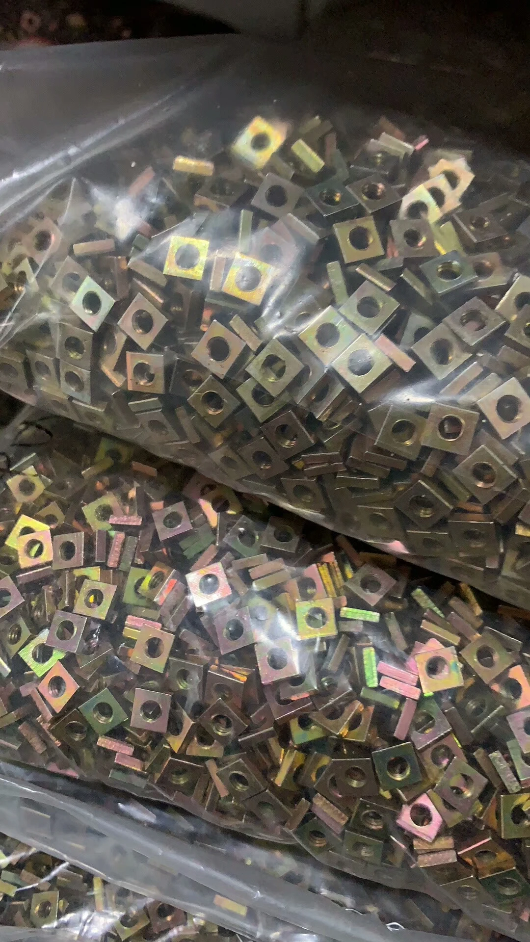 M3 - M20 Galvanized Steel Square Rectangular Nuts